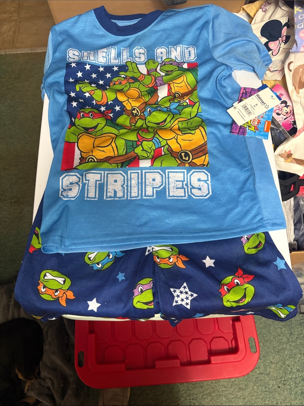 Teenage Mutant Ninja Turtles Blue Kids Pajama Set